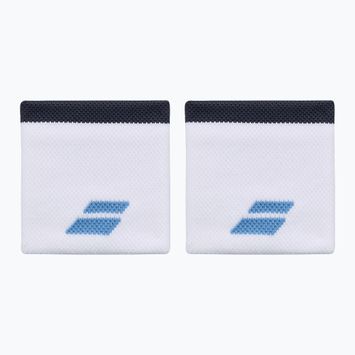 Лента за китка Babolat Logo 2 бр. white/drive blue