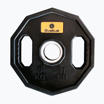 Олимпийски дискове тип Bumper Sveltus Starting Olympic 5 kg black