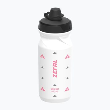 Zefal Sense Soft 65 бутилка за колело с непламъчно покритие 650 ml, бяла
