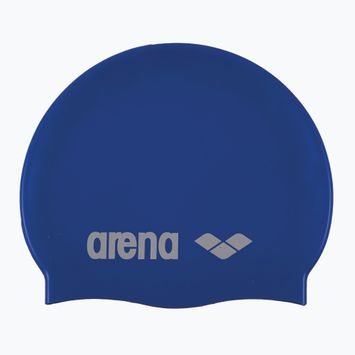 Arena Classic Силиконова синя небесносиня/бяла шапка за плуване