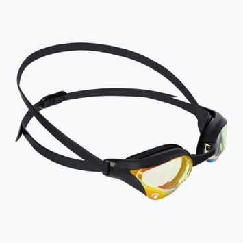 Очила за плуване Arena Cobra Core Swipe Mirror yellow copper/black 003251/350