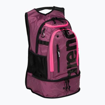 Arena Fastpack 3.0 40 л плувна раница слива/неоново розово