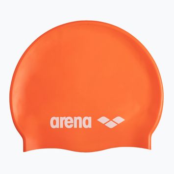 Arena Classic Силиконова оранжева шапка за плуване