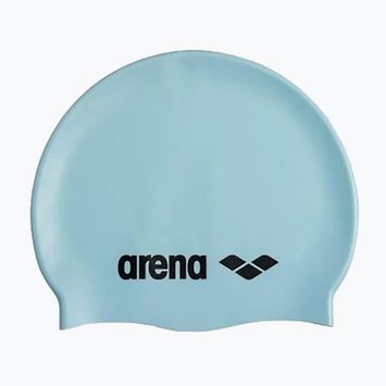 Arena Classic Силиконова шапка за плуване пастелно синя