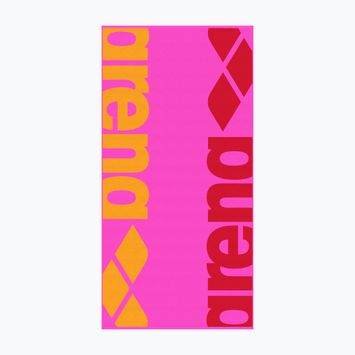 Arena Logotype хавлиена кърпа Velour skoching pink multi