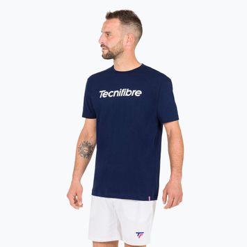 Мъжка тениска Tecnifibre Team Cotton Tee marine