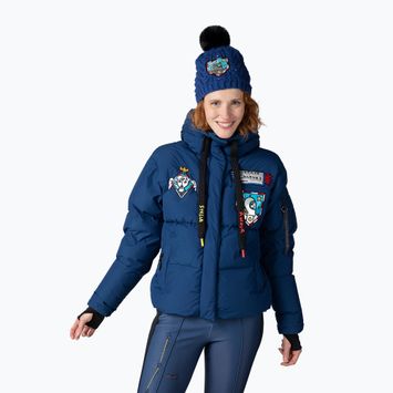 Дамско ски яке Rossignol Modul Down Bomber cosmic blue