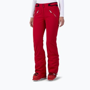 Дамски ски панталони Rossignol Blackside ruby red