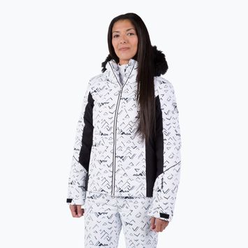 Дамско ски яке Rossignol Staci Pr Puffy Jkt white