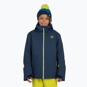 Детско скиорско яке Rossignol Jr Strawpile dark navy