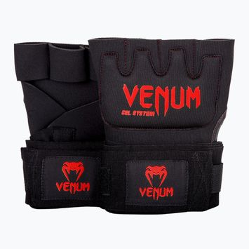 Вътрешни ръкавици Venum Gel Kontact Quick Wraps black/red