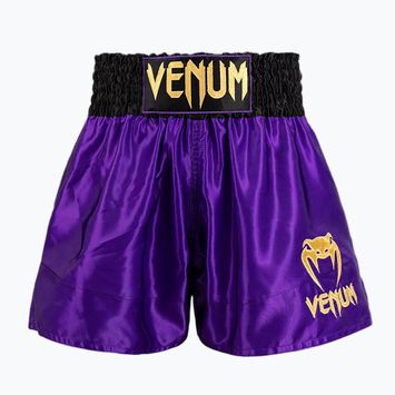 Мъжки шорти Venum Classic за тренировки по муай тай тъмнолилаво