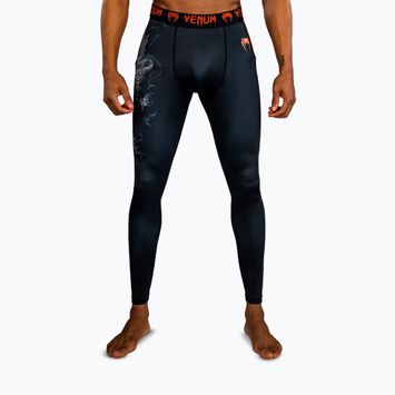 Мъжки тренировъчен клин Venum Thunder Dragon Spats Black/Grey/Copper