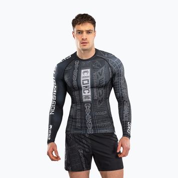 Мъжка ръкавица с дълъг ръкав Venum Karate Combat black/grey