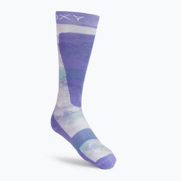Дамски чорапи за сноуборд Roxy Paloma purple ERJAA04021-BDY1