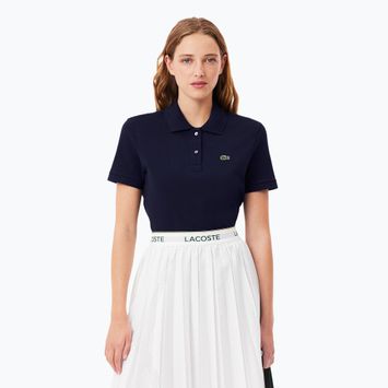 Дамска поло риза Lacoste PF7839 тъмно синьо