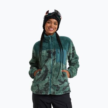 Дамски суитшърт ROXY Alabama Full Zip Printed lily pad sketch book