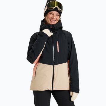 Дамско яке за сноуборд ROXY Peakside true black