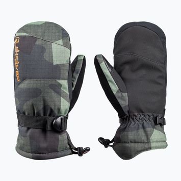 Детски ръкавици за сноуборд Quiksilver Mission Mitt puzzle camo sea spray