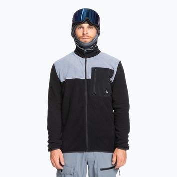 Мъжки суитшърт Quiksilver Aker Full Zip Fleece Sweatshirt true black