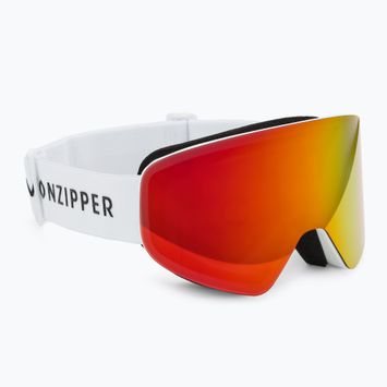 Очила за сноуборд VonZipper Encore white/wildlife fire chrome