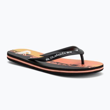 Мъжки джапанки Quiksilver Molokai чл. 25 огнено коралово wordblock