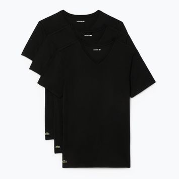 Мъжка тениска Lacoste TH9008 3-pack black