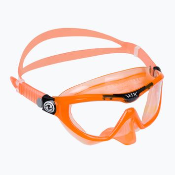 Aqualung Mix оранжево/черна детска маска за гмуркане MS5560801S