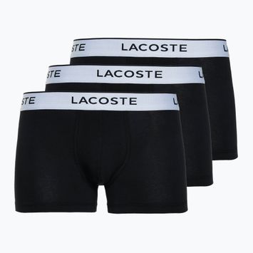 Мъжки боксерки Lacoste 5H8385 3 чифта черни