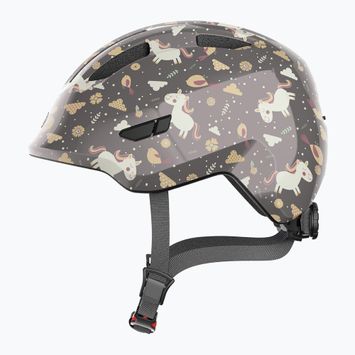 Детска велосипедна каска ABUS Smiley 3.0 grey horse