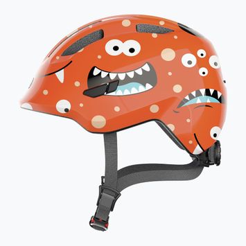 Детска велосипедна каска ABUS Smiley 3.0 orange monster