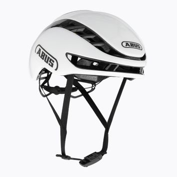 ABUS Gamechanger 2.0 MIPS каска за велосипед блестящо бяла