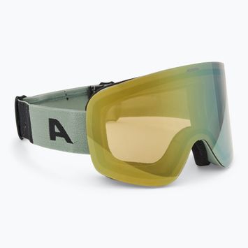 Предпазни ски очила Alpina Penken Q-Lite willow/ green matt/ gold