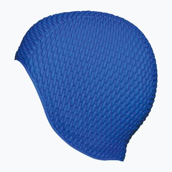 Дамска шапка за плуване Fashy Thermo Bubble navy