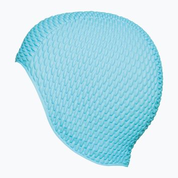 Шапка за плуване за жени Fashy Thermo Bubble тюркоазена
