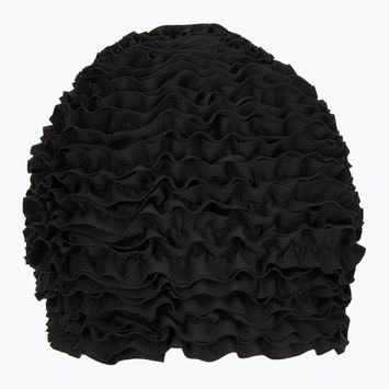 Дамска шапка за плуване Fashy Exclusive Frill black