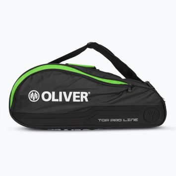 Чанта за скуош Oliver Top Pro 6R черна/зелена
