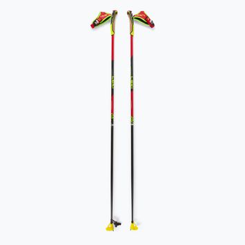 Щеки за ски бягане LEKI PRC 750 bright red/ neon yellow/ black