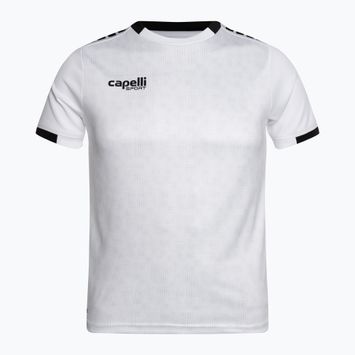 Capelli Cs III Block Младежка футболна фланелка бяло/черно