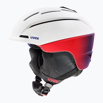 Ски каска UVEX Gravitate white/grad magma matt
