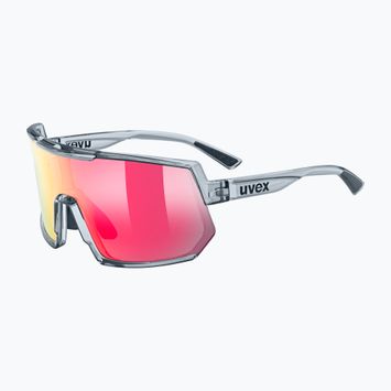 UVEX слънчеви очила Sportstyle 235 дим прозрачен/огледално червен