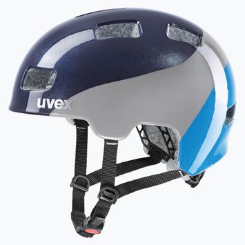 Детска велосипедна каска UVEX HLMT 4 deep space / blue