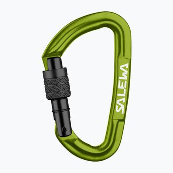 Карабинер Salewa Hot G3 с винт в зелено