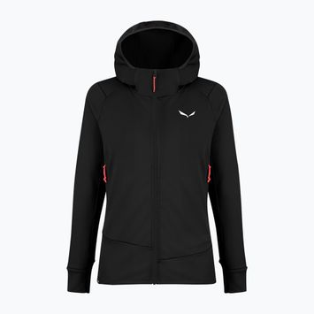 Дамски суитшърт за трекинг Salewa Puez PL Hooded black out