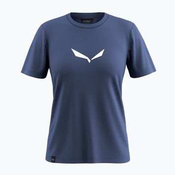 Дамска тениска Solid Dry от тъмен деним на Salewa