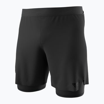 Мъжки къси панталони за бягане DYNAFIT Alpine Pro 2IN1 black out