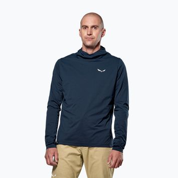 Мъжки суитшърт за трекинг Salewa Puez Sun Hoodie navy blazer