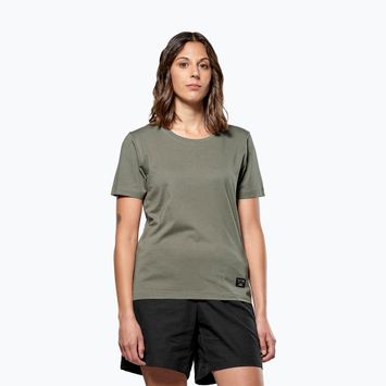 Дамска тениска Salewa Eagle Logo Patch 5A50 избледняло зелено