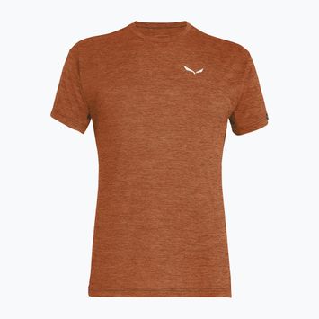 Мъжка тениска Salewa Puez Melange Dry bombay brown melange