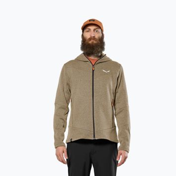 Мъжки суитшърт за трекинг Salewa Puez Rocca Polarlite Hood quicksand